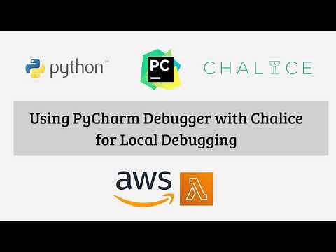 Using PyCharm Debugger with Chalice for Local Debugging in Windows