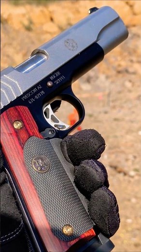 Ruger 9mm SR1911 two tone first person POV