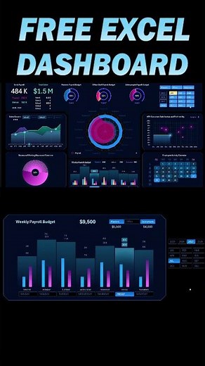 Download Free Beautiful Excel Dashboard Templates