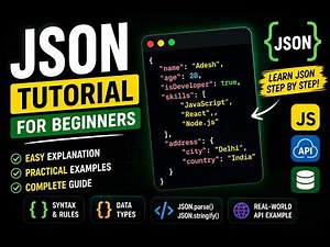 JSON Tutorial for Beginners | Learn JSON in 15 Minutes