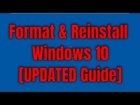 How to Format and Clean Install Windows 10 [Tutorial]