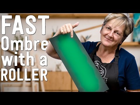 The EASIEST and QUICKEST Way to Paint an Ombre Background
