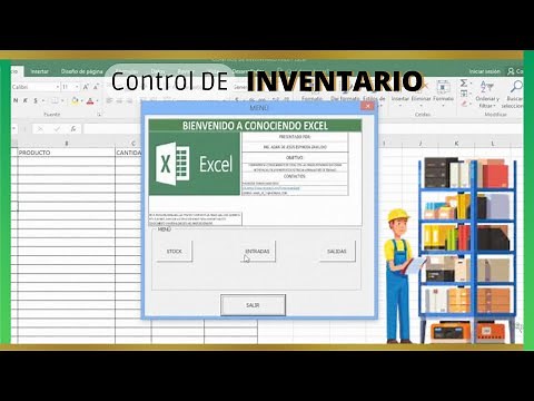 CONTROL DE INVENTARIO EN EXCEL GRATIS VBA | CONOCIENDO EXCEL