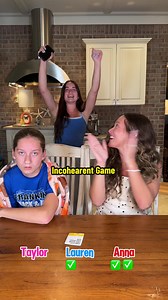 Can you figure out these words before we do?😂 #familyfun #familygamenight #gameswithfriends #incohearent