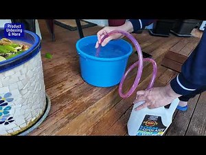Jiggle Siphon hose water transfer demo