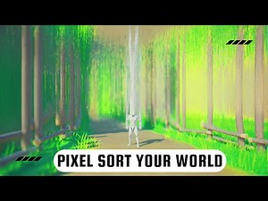 Pixel Sort Effect - UE4 Postprocess Material