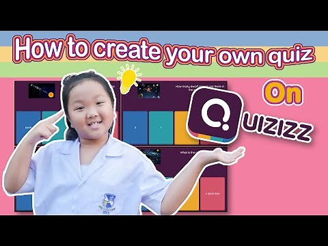 How to create your own quiz on QUIZIZZ!!
