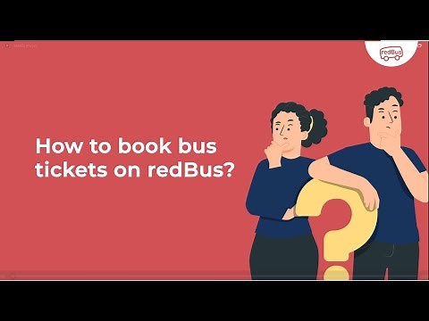 How to book bus tickets online | redBus | Online Bus Ticket Booking