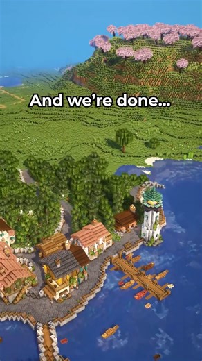 Minecraft Italian Village Expansion Build