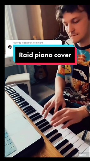 Virtual Piano Cover of MF DOOM's Raid | Mad Villainy