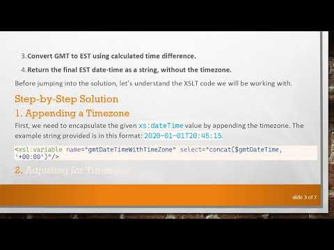 How to Convert xs:dateTime to xs:string in XSLT