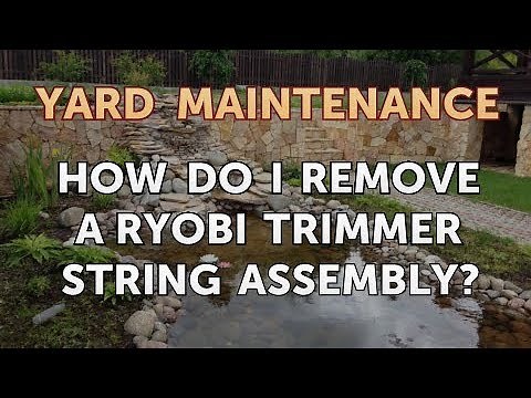 How Do I Remove a Ryobi Trimmer String Assembly?
