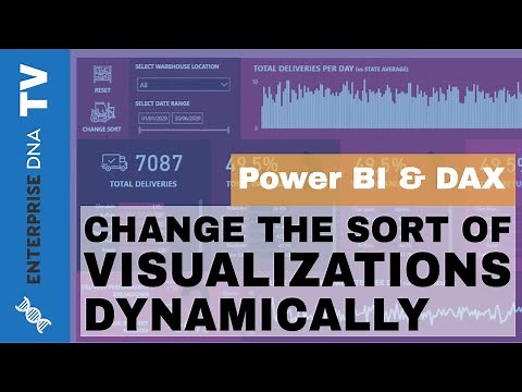 How To Change The Sort Of Visualizations Dynamically In Power BI