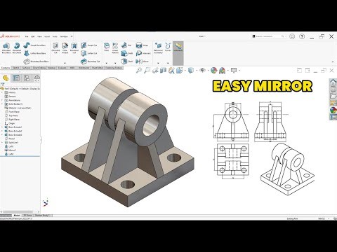 Create Parts Faster with SolidWorks Mirror
