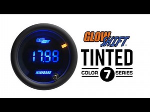 GlowShift | Tinted 7 Color Series Digital Wideband Gauge