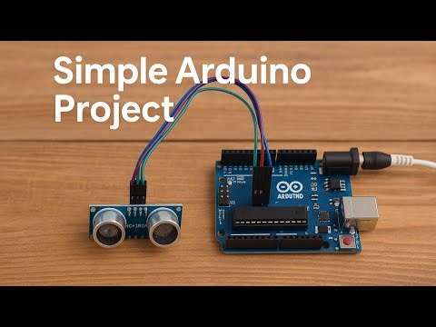 Ultrasonic Sensor + Buzzer = Smart Arduino Alarm | Simple Arduino Project