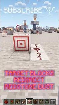 How to use TARGET BLOCKS to REDIRECT REDSTONE! | Redstone with PsiVolt #minecraft #redstone