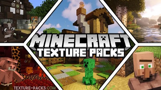 Texture Packs für Minecraft | Ressourcenpakete Liste