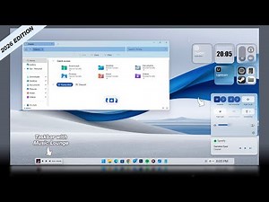 New Windows 11 Taskbar with Music Lounge, New Explorer & More - Give Windows 11 a New Look in 2026