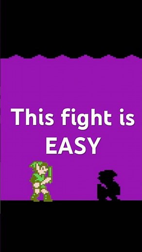 The EASY WAY to beat Dark Link in Zelda II