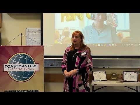 How to avoid coming up to the front of the room to deliver a table topic or speech in Toastmasters.