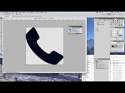 How to Change an Icon Color in Adobe Photoshop