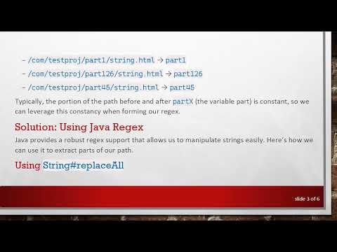 How to Extract a Specific Part of a String from a Path Using Java Regex