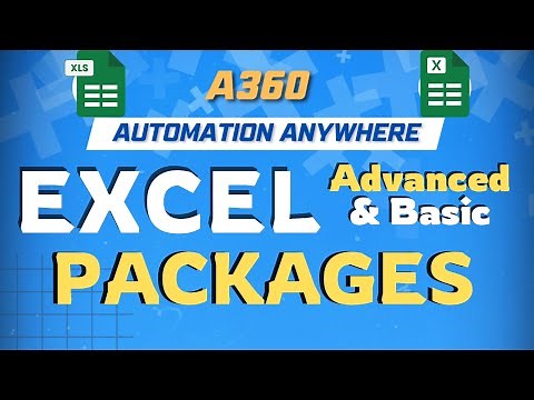 Automation Anywhere A360 - Excel Package | Excel Automation in A360 | A360 Tutorial | KT Sessions