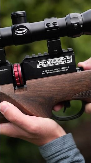 A Walnut Sporter Stock with side lever action. Meet the R12 SLX pcp airgun