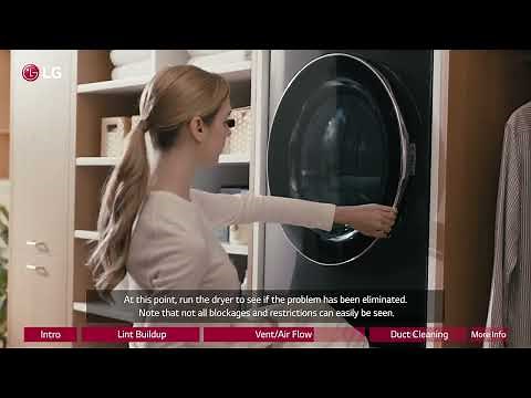 [LG Dryers] Troubleshooting Your LG Dryer That Is Not Drying