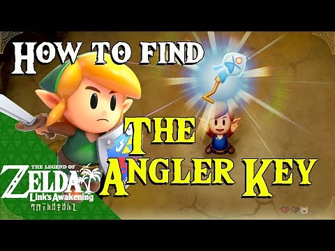 How to find the Angler Key in Link's Awakening!