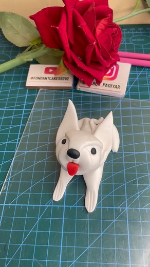 How To Maw Fondant Dog With Easy Tricks | Fondant Topper easy Tutorial Fondant cakes #dog #fondantdog #dogcake #bakery #cakeartist #explore #bablu_padiyar #cakedesign #cakeartist #caketrend #homebakery #fblifestyle | Chef Bablu Padiyar