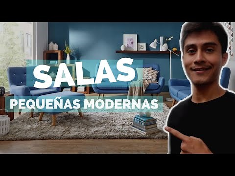 😍 Diseño de SALAS PEQUEÑAS modernas (Ideas para tu casa) #01