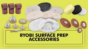 RYOBI Buffing and Polishing Drill Attachment Set (4-Piece) A92402