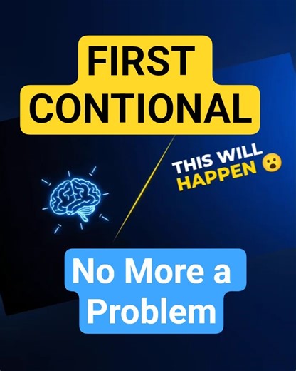 This Is How English REALLY Thinks | First Conditional Shortcut | ONE RULE That Makes English EASY 😮