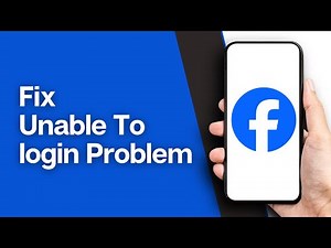 How to Fix Facebook Unable to login Problem (Solved)