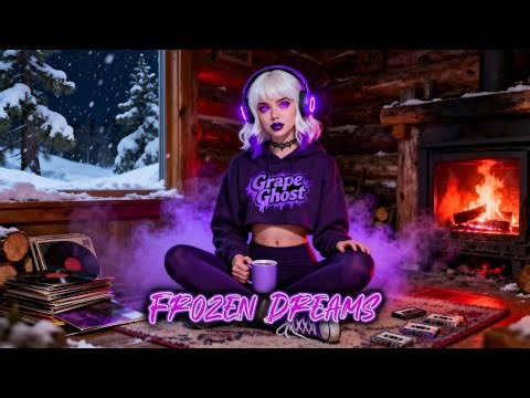 Grape Ghost – Frozen Dreams | Lofi • Chill • Cozy Cabin Track