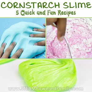 How To Make Cornstarch Slime - 5 Easy Recipes To Make Now!