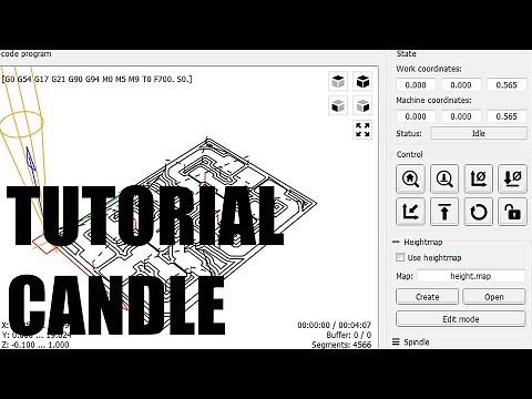STARCAM CNC - Tutorial Candle