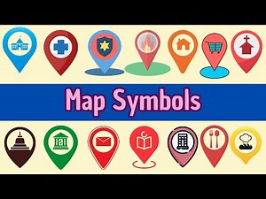 40 Map Symbols for Kids | Fun Geography Lesson for Cambridge Primary and All Young Learners