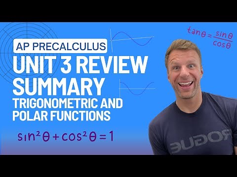 AP Precalculus Unit 3 Summary Review Trigonometric and Polar Functions