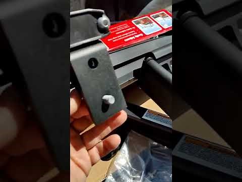 Installing Werner/ Weather Guard ladder rack from Lowes