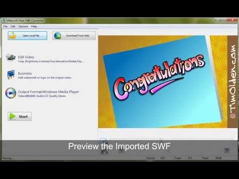 How to Play SWF in Windows Media Player