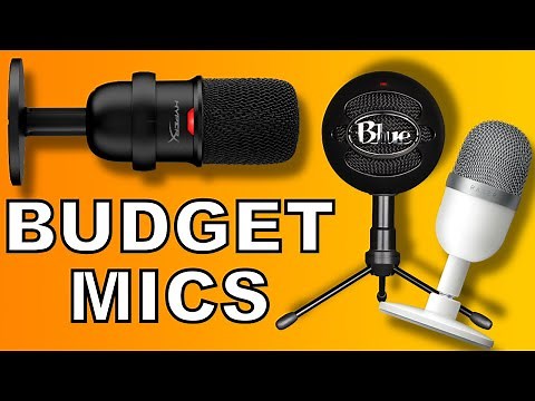UNDER $50 Microphones for Streaming, Gaming, and More!