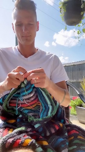 804K views · 30K reactions | Follow for more knitting content! Knitting is my therapy #TwistedAmbitionsYarn #knitting #Knitwear #makersgonnamake #maker | Twisted Ambitions Yarn | Facebook