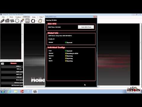 Hilborn EFI Holley Base Program Installation