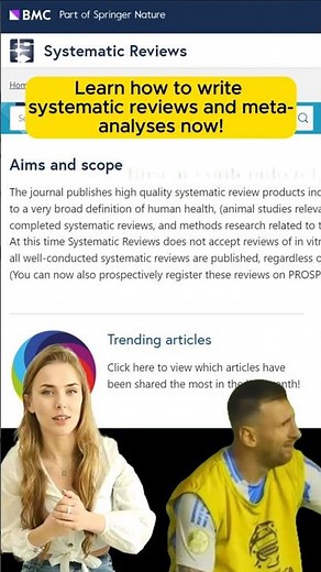 Learn the difference between systematic reviews and meta analyses! #phd #academiclife #writingtips