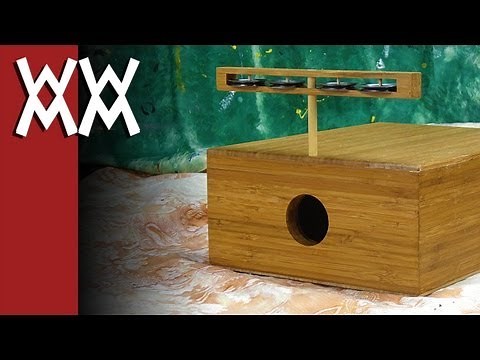 Build your own multi-function stomp box / tambourine / cajon