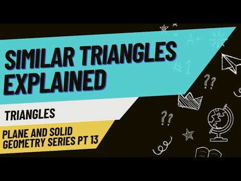Similar Triangles Explained | Tagalog/Filipino Review | REE Board Exam