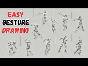 Beginner's Guide: Master Movement in Gesture Drawing with This Simple Method!